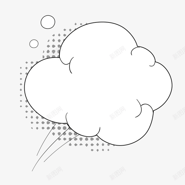 云朵白色创意卡通动漫框矢量图eps免抠素材_新图网 https://ixintu.com 云朵 云朵便签 免扣PNG 创意 动漫框架 图形框 对话框 扁平 手绘 时尚 气泡 白色 矢量图 矩形