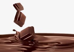丝滑液体巧克力高清图片
