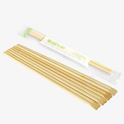 生竹筷子素材