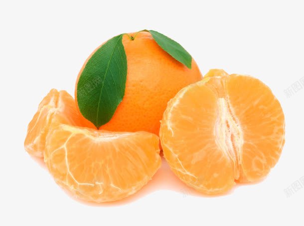剥开的桔子png免抠素材_新图网 https://ixintu.com 剥开的桔子 多汁 实物 柑橘 桔子 甜美 美味 蜜桔