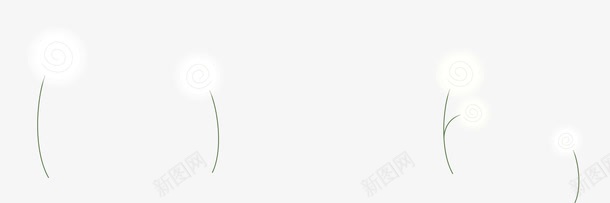 白色花纹png免抠素材_新图网 https://ixintu.com AI 卡通 底纹 手绘 白色 线条 花纹 花边