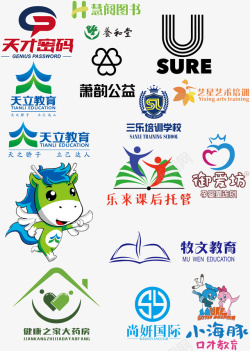 慧尔丹各类教育商品logo图标高清图片