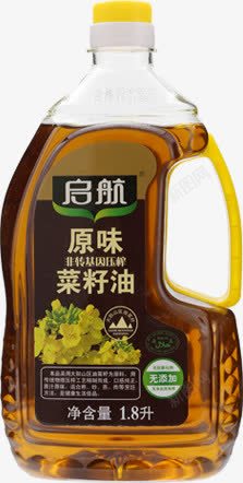 实物拍摄启航原味菜籽油素材