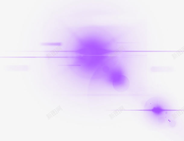 紫色光效模糊效果png免抠素材_新图网 https://ixintu.com 效果 模糊 紫色 设计