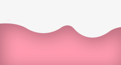 粉红色波浪线条背景图素材