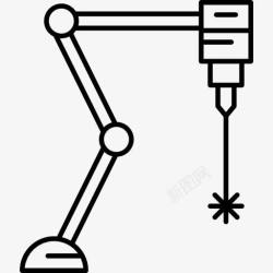 金属刀具激光机图标高清图片