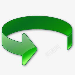 旋转明智的绿色箭头vistaarrowicons图标png_新图网 https://ixintu.com AntiClock Green Rotate arrow wise 旋转 明智的 箭头 绿色