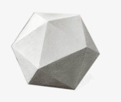 立体球形几何石膏素材