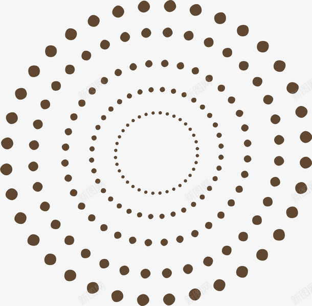 创意棕色圆圈png免抠素材_新图网 https://ixintu.com 创意圆圈 小清新圆圈 扩散 棕色圆圈 水彩 简约圆圈