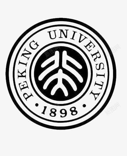 北京大学黑白logo图标png_新图网 https://ixintu.com logo 北京大学 北大logo 图标 学校 教育 标识