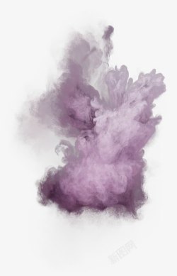 爆炸粉末紫色粉末爆炸高清图片