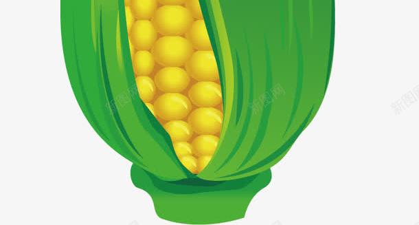 玉米矢量图ai免抠素材_新图网 https://ixintu.com 卡通 春天 水果 玉米 素材 蔬菜 矢量图