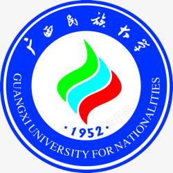 广西logo广西民族大学LOGO矢量图图标高清图片