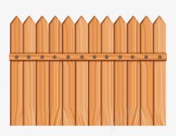 木制围栏花盆栅栏高清图片