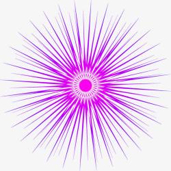 光芒四射矢量图素材
