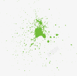 绿色喷漆效果矢量图素材