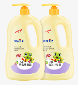 宝宝洗发乳青蛙王子母婴洗护瓶装高清图片