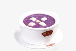 乡间紫薯粥素材