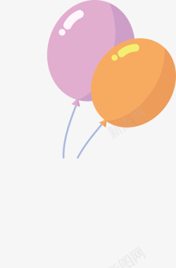彩色气球束彩色气球婴儿物品图标图标