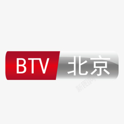 卫视矢量红色北京卫视logo标志矢量图图标高清图片