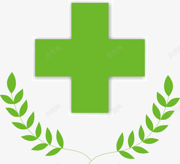 绿色医疗logo图标png_新图网 https://ixintu.com logo图标 logo设计图 创意logo 医疗 医疗logo 医院 医院logo 矢量诊所logo 诊所 诊所LOGO 诊所logo