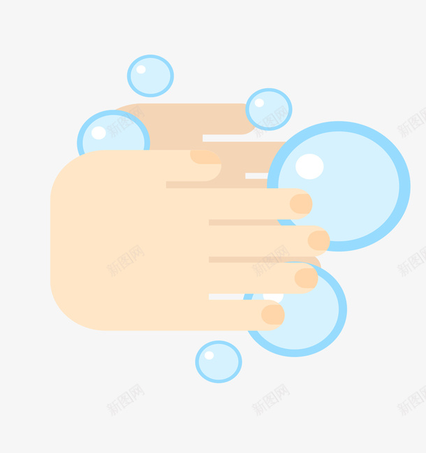 泡沫清洁护理图标png_新图网 https://ixintu.com 干净 手部 手部消毒 打扫 打理 指甲 泡沫 洗手 洗手宣传海报 清扫 清洁 清洁和护理相关UI图标 清理