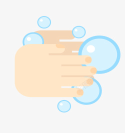 指甲护理泡沫清洁护理图标高清图片