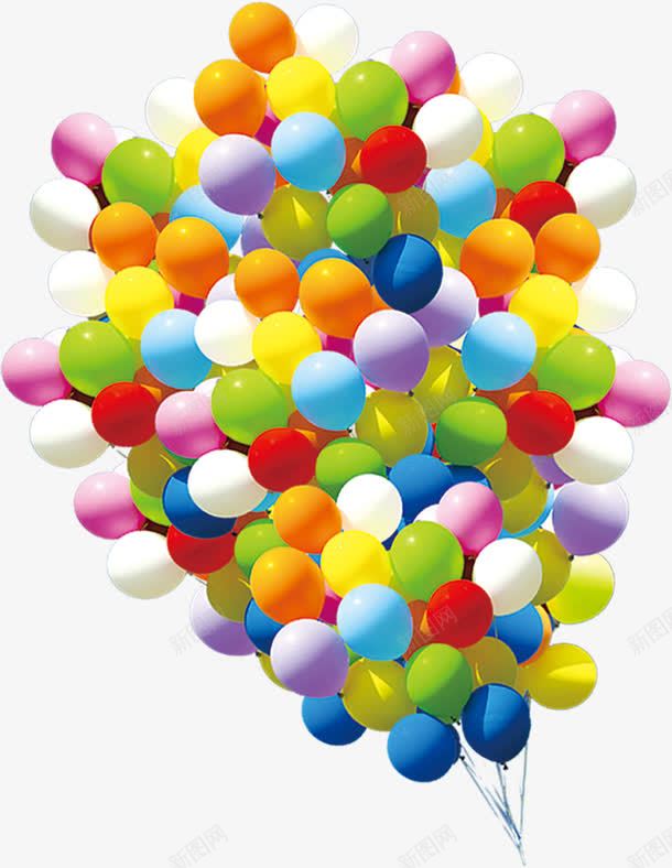 大量的彩色气球png免抠素材_新图网 https://ixintu.com 大量 彩色 气球