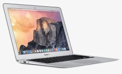 银灰色苹果苹果MacBookAir高清图片