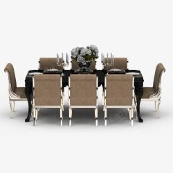 欧式桌子欧式花纹创意桌子北欧餐桌高清图片