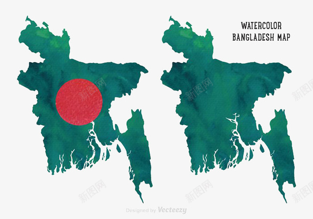 孟加拉国地图水彩画绿色的色psd免抠素材_新图网 https://ixintu.com 地图 墨绿色 孟加拉国 孟加拉国矢量地图水彩画绿色的色调免费下载 彩绘