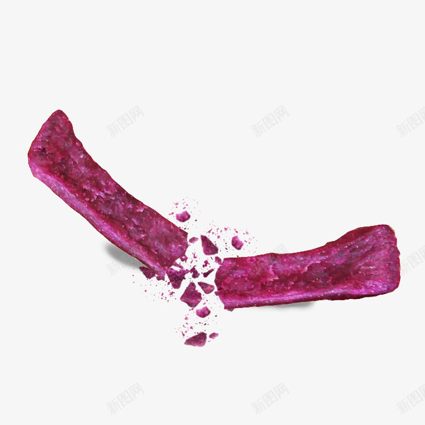 一根断裂的紫薯条插图png免抠素材_新图网 https://ixintu.com 免抠 地瓜干 断裂 淘宝 粉碎 紫薯 紫薯条 美食 薯条 设计