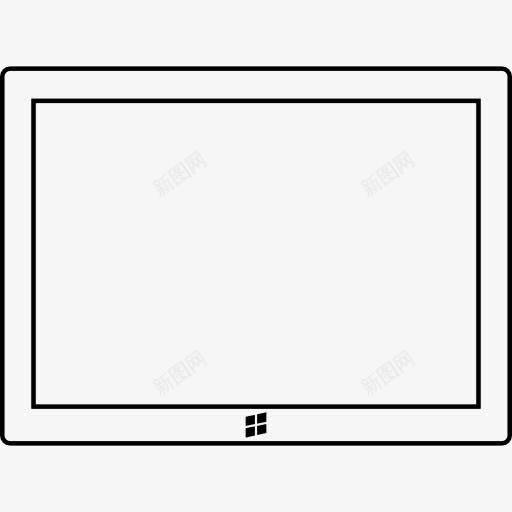Windows平板图标png_新图网 https://ixintu.com 平板电脑 技术 监控屏幕 窗口 触摸屏
