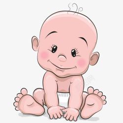 粉色宝宝鞋卡通可爱宝宝高清图片