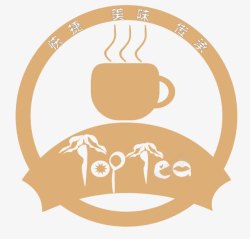 创新logo设计简约奶茶logo图标高清图片