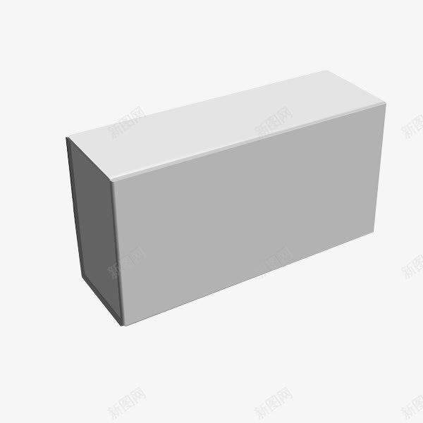 白色盒子立体图png免抠素材_新图网 https://ixintu.com 白色盒子 盒子 盒子效果图