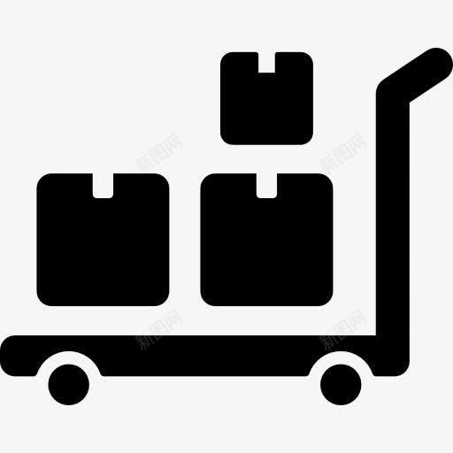 strolley标图标png_新图网 https://ixintu.com 仓库 发货 物流配送 车