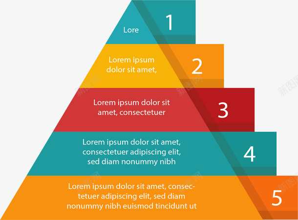 彩色金字塔商务目录矢量图ai免抠素材_新图网 https://ixintu.com 分层金字塔 商务 商务目录 彩色金字塔 目录 矢量png 矢量图 金字塔图表