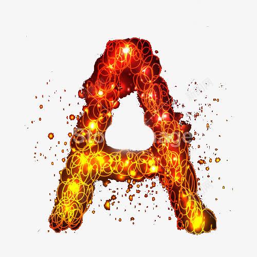 小火光组成的字母A图标png_新图网 https://ixintu.com logo设计 字母 漂亮的图案 火焰 火的标志 火苗