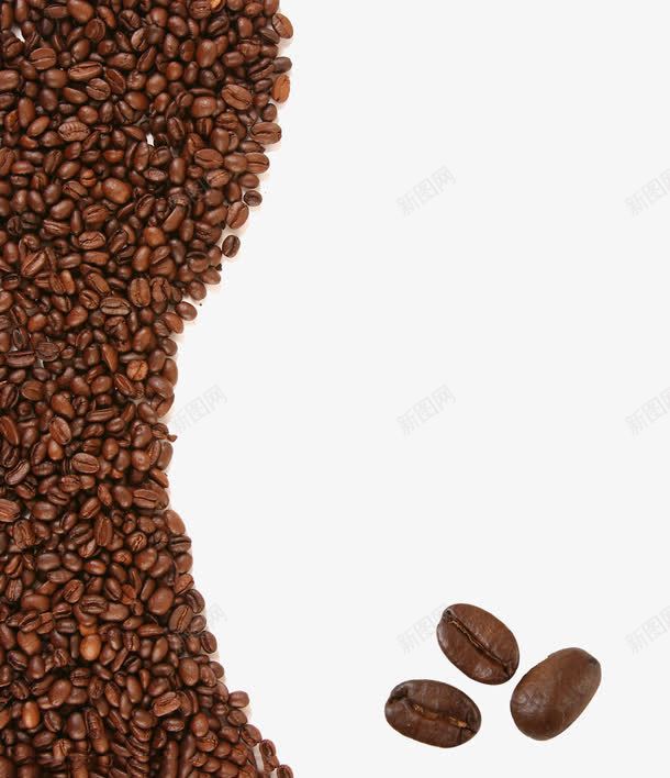 咖啡豆底纹png免抠素材_新图网 https://ixintu.com 咖啡色 咖啡豆 咖啡豆底纹 底纹 纹理