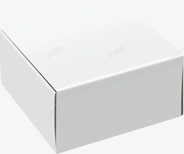 卡通手绘白色的纸盒png免抠素材_新图网 https://ixintu.com 创意 卡通手绘 白色的 盒子 简约 纸盒 装饰