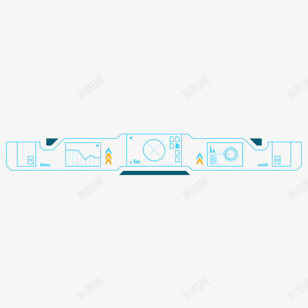 酷炫科技电子电路交互界面矢量图ai免抠素材_新图网 https://ixintu.com 交互 交互界面 信息图表 图表模型 数据分析 电子 电路 科技 科技界面 线条交互界面 辅助仪器 矢量图
