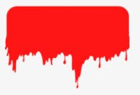红色滴墨水对话框素材