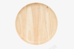 棕色木篮子棕色木质纹理木圆盘实物高清图片
