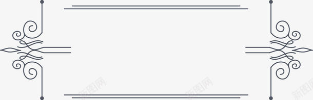 欧式花边矢量图ai免抠素材_新图网 https://ixintu.com 欧式花边 欧式边框 花纹花边 边框 矢量图