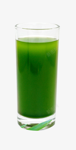 一杯玉米汁一杯绿色的青汁高清图片
