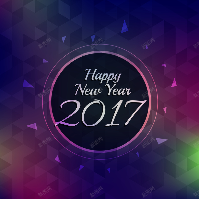 2017新年彩色背景jpg设计背景_新图网 https://ixintu.com 2017 几何多边形 开心 新年彩色背景 新年快乐 激情 狂欢