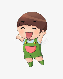 韩国小孩微笑开心的小孩高清图片
