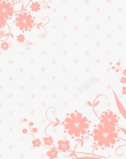 阿拉伯蔓藤花纹粉色纹理高清图片