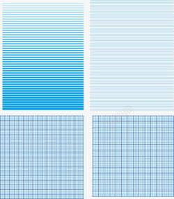 线条方格蓝色直线网格高清图片